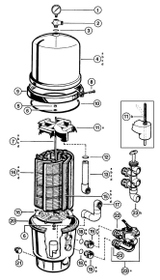 Hayward Micro-Clear Permaglass DE Filter Parts